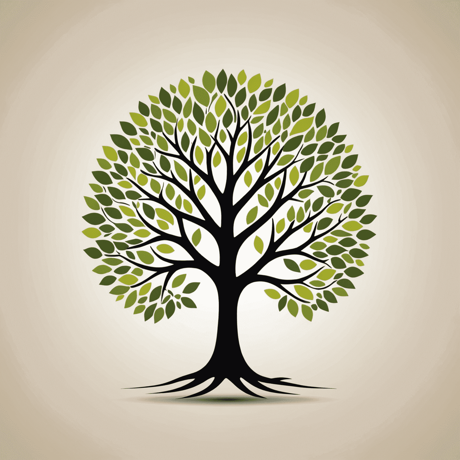 TreeU Digital Agency Logo - A modern, stylized tree with digital elements integrated into its branches